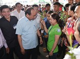 [Molisa] Thủ tướng Nguyễn Xuân Phúc đối thoại với công nhân